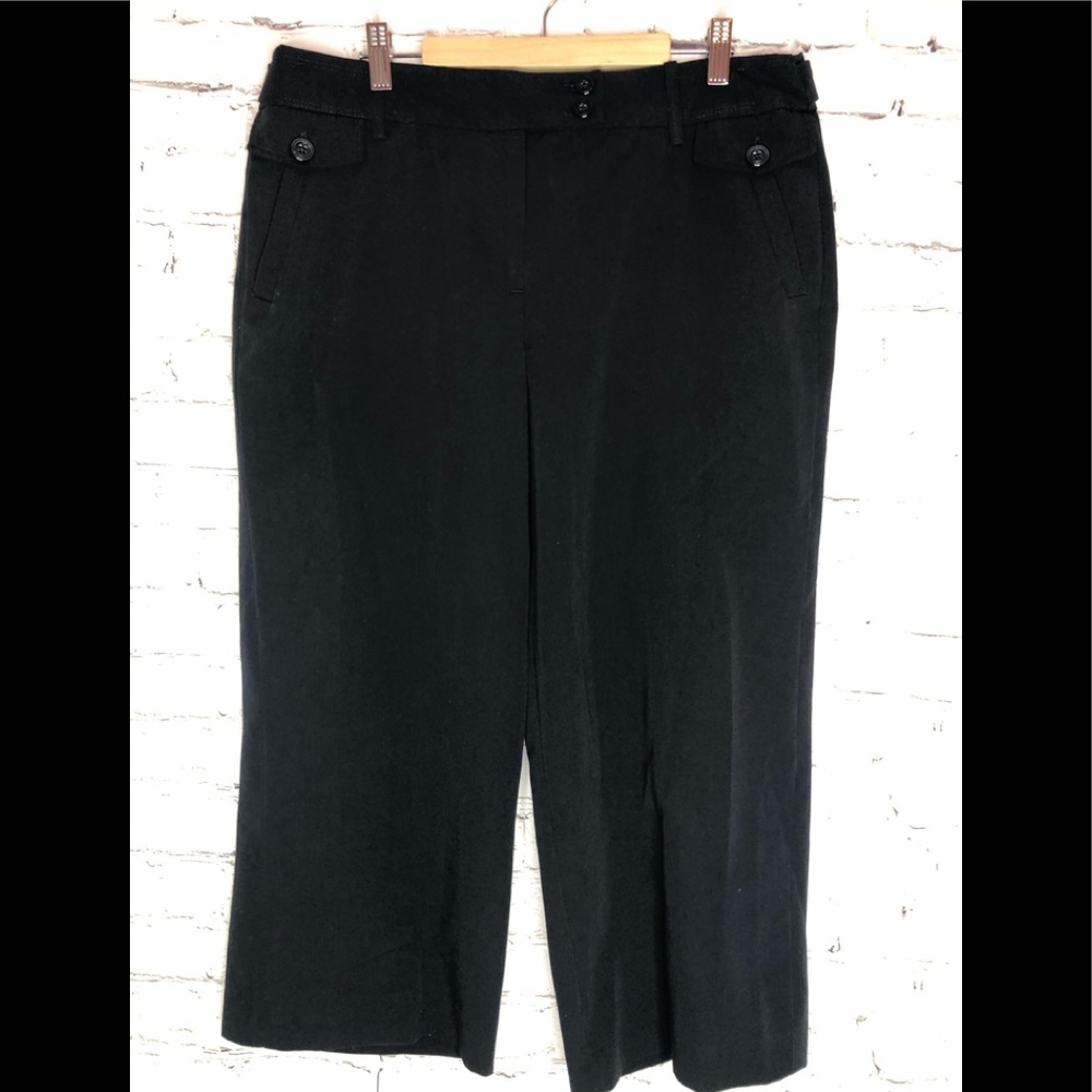 Daisy Fluentes Black Capri Dress Pants